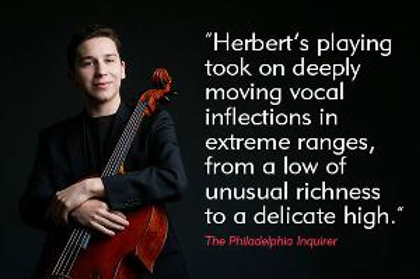 Cellist Oliver Herbert Receives Avery Fisher Career Grant  Image