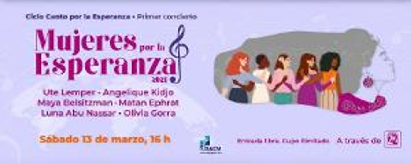 INBAL Y Canal 22 Presentarán El Concierto Mujeres Por La Esperanza  Image