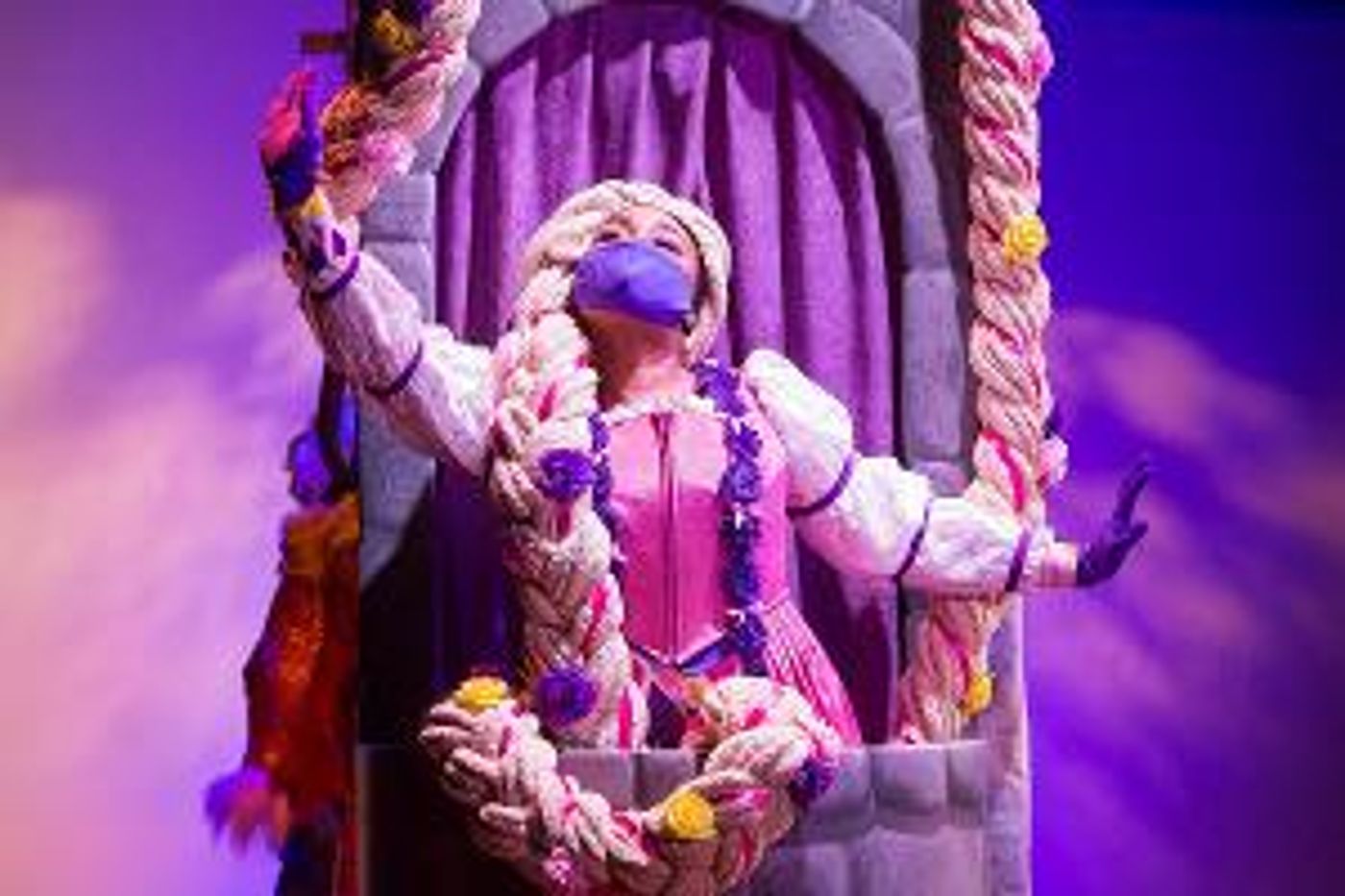 Last Weekend to See In-Person Performances of TCT's RAPUNZEL'S HAIRY FAIRY TALE  Image