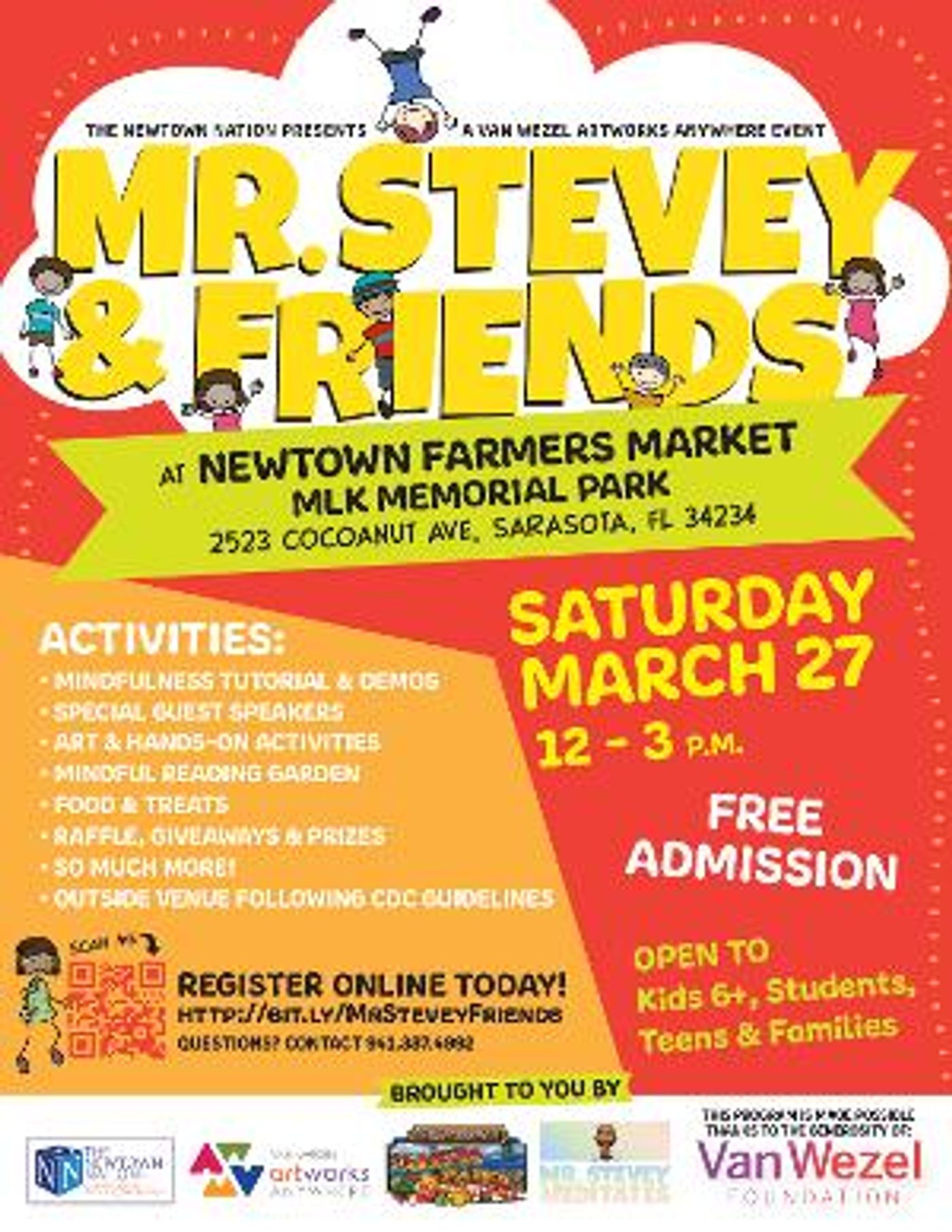 Van Wezel Partners With Newtown Farmer's Market For Arts Education Initiatives Promoting Mindfulness  Image
