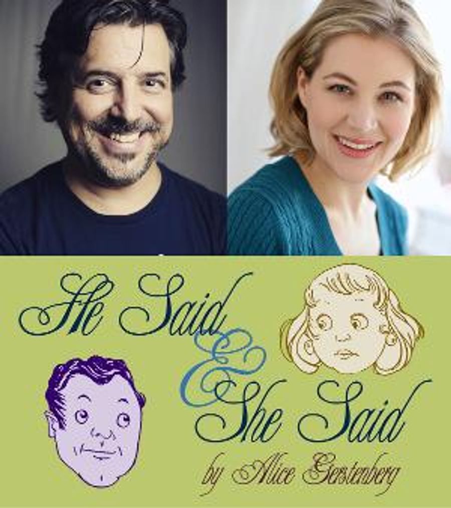 HE SAID AND SHE SAID Comes to The Metropolitan Virtual Playhouse Image