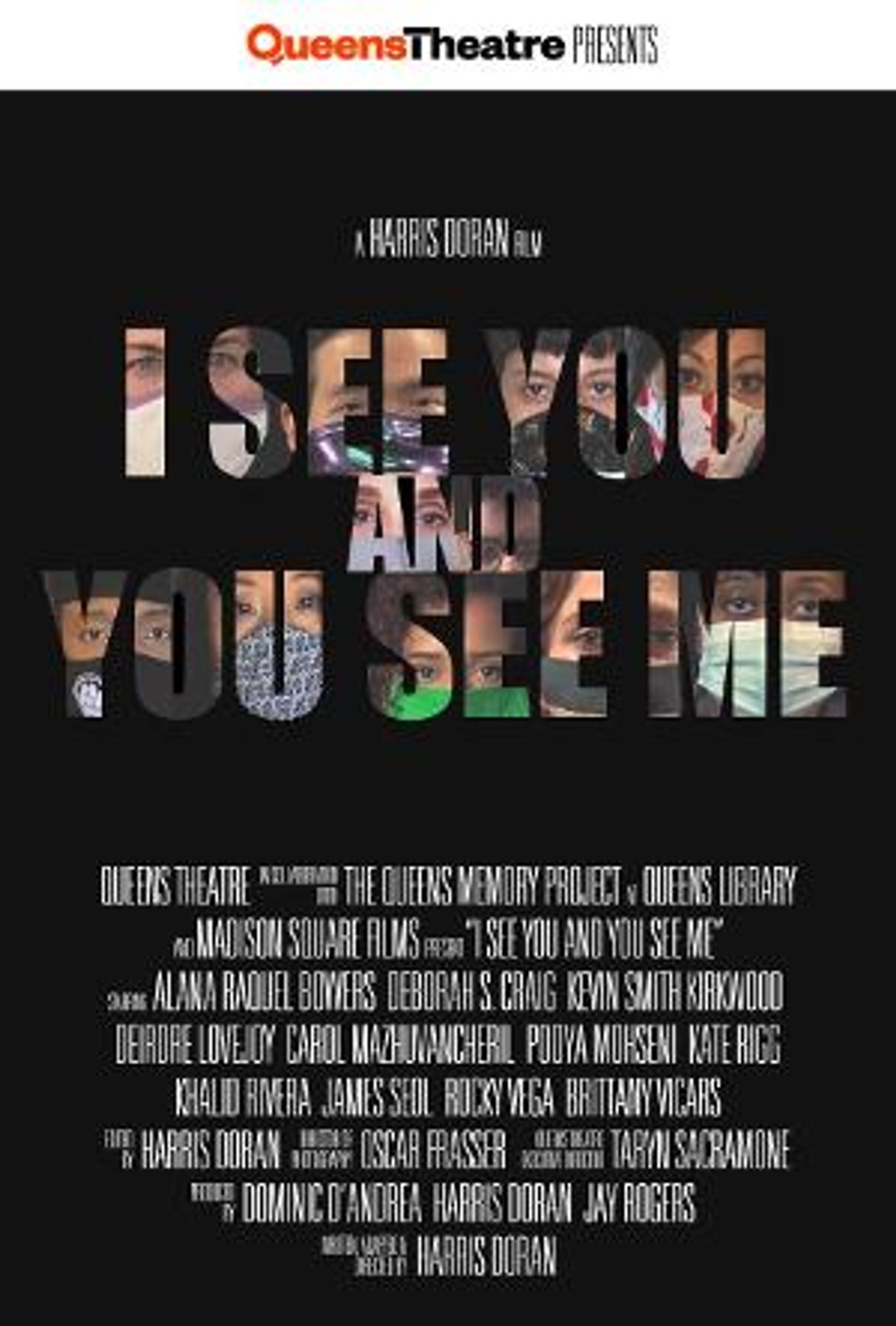 I SEE YOU AND YOU SEE ME Premieres Thursday at Queens Theatre  Image