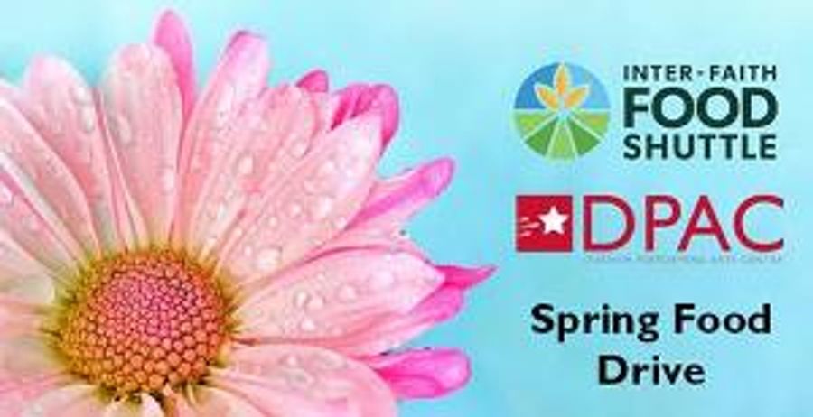 DPAC Announces Date For Spring Virtual Food Drive Image