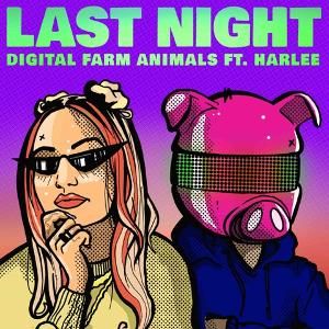 Digital Farm Animals Links Up With HARLEE For New Single 'Last Night'  Image