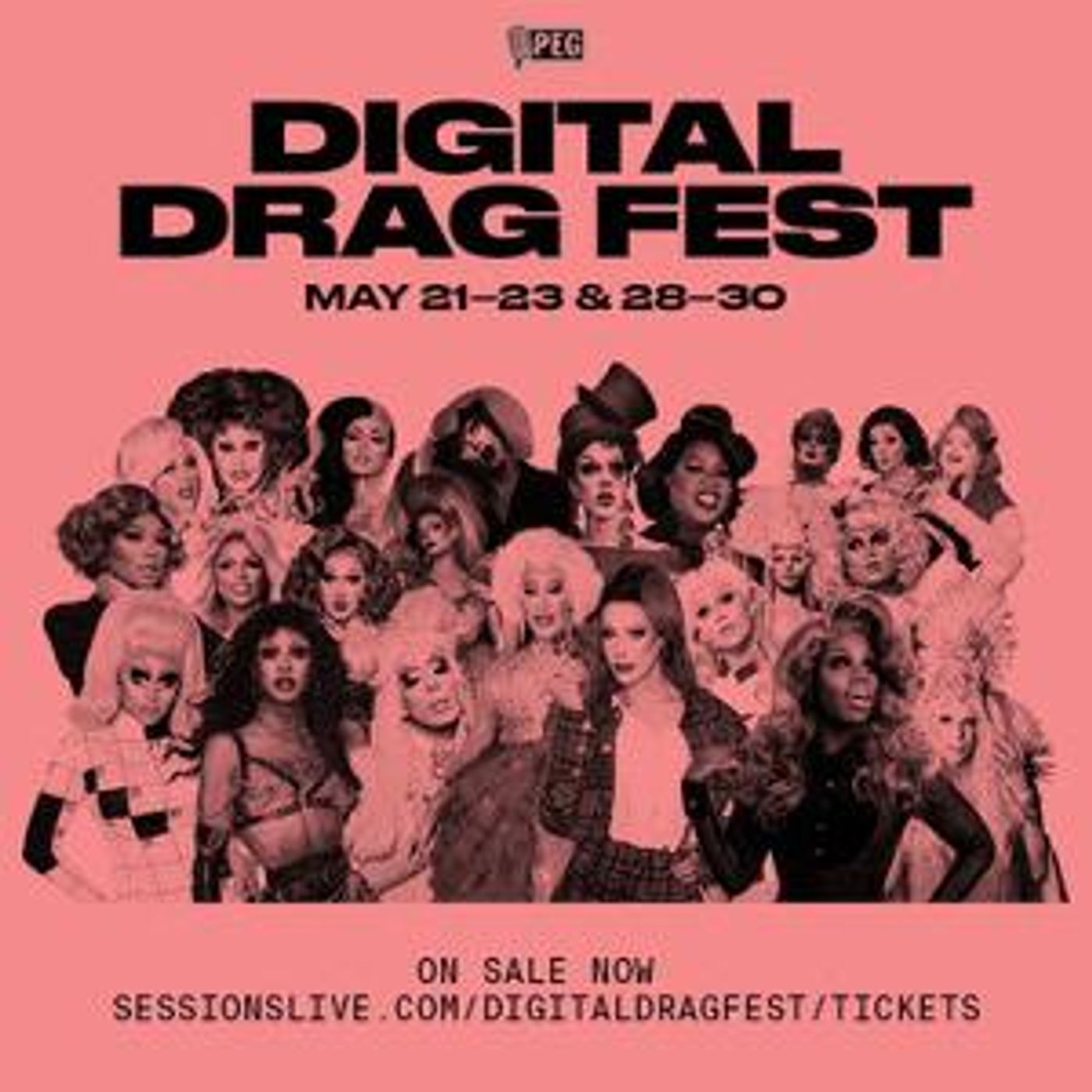 Sessions Presents RUPAUL'S DRAG RACE Artists in Live Digital Drag Festival  Image