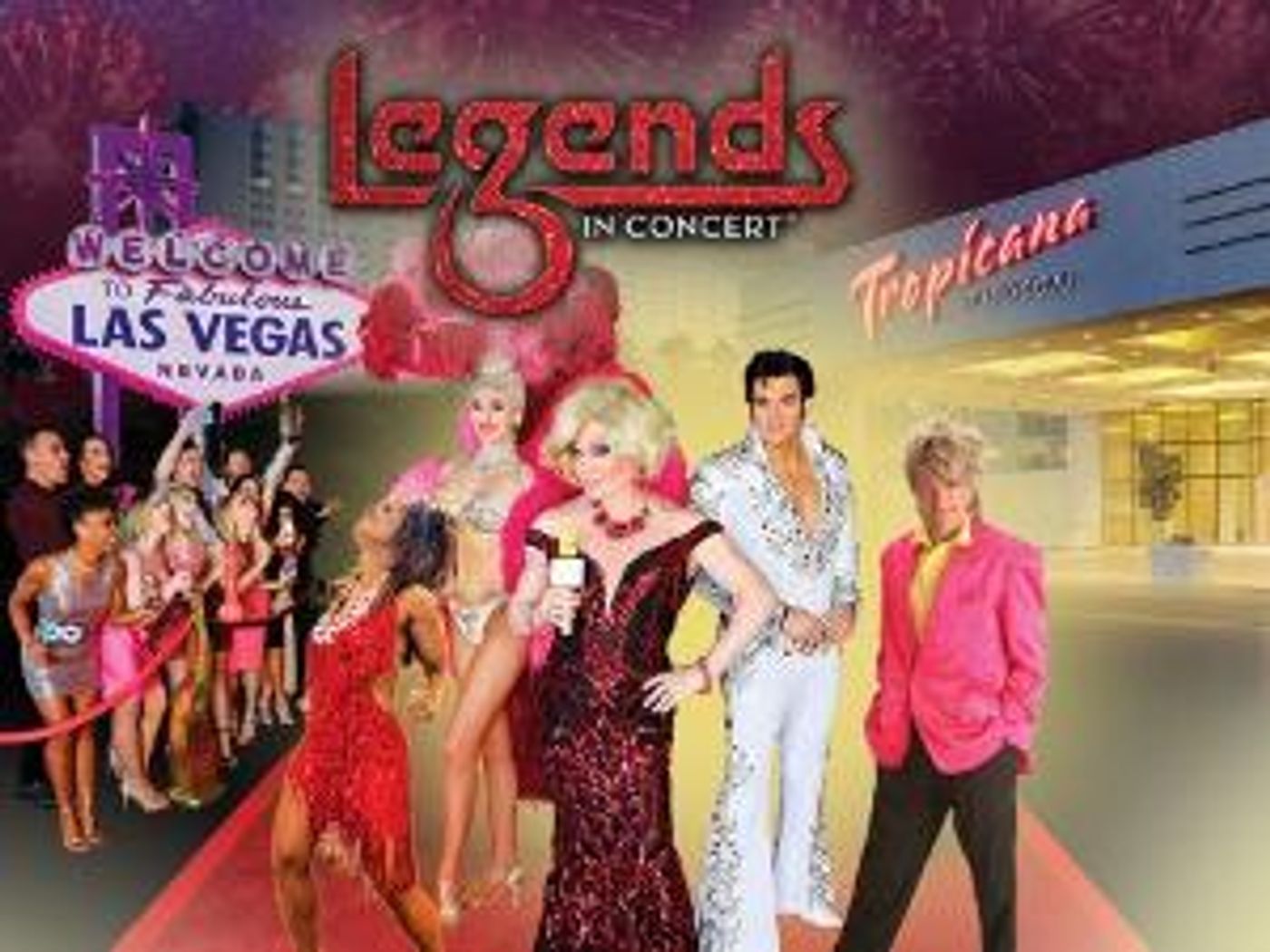 Las Vegas' Longest Running Show LEGENDS IN CONCERT Resumes Performances At Tropicana Las Vegas May 27  Image