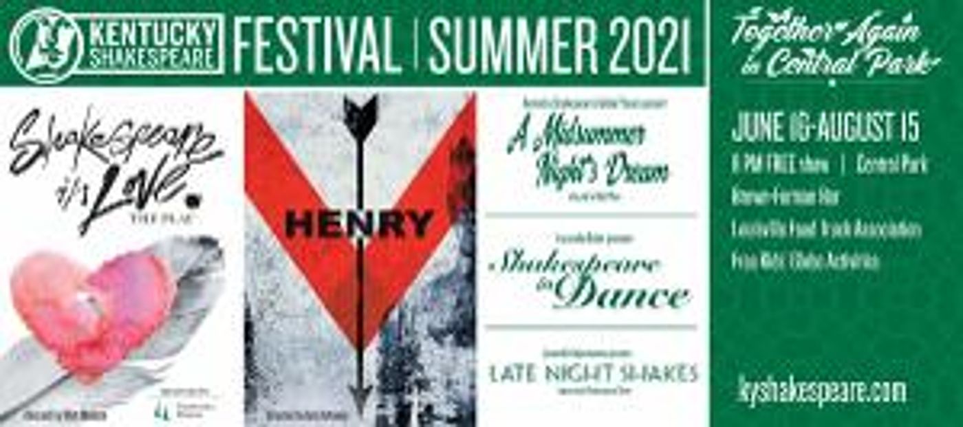 Kentucky Shakespeare Festival Returns to Central Park This Summer  Image