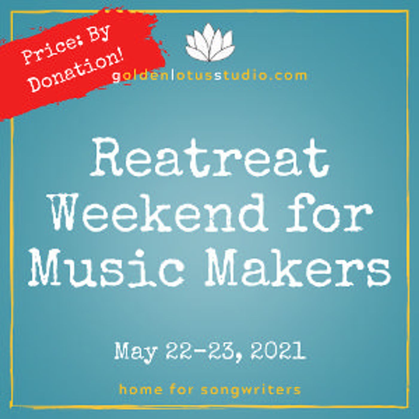 golden lotus studio creates Retreat Weekend For Music Makers  Image