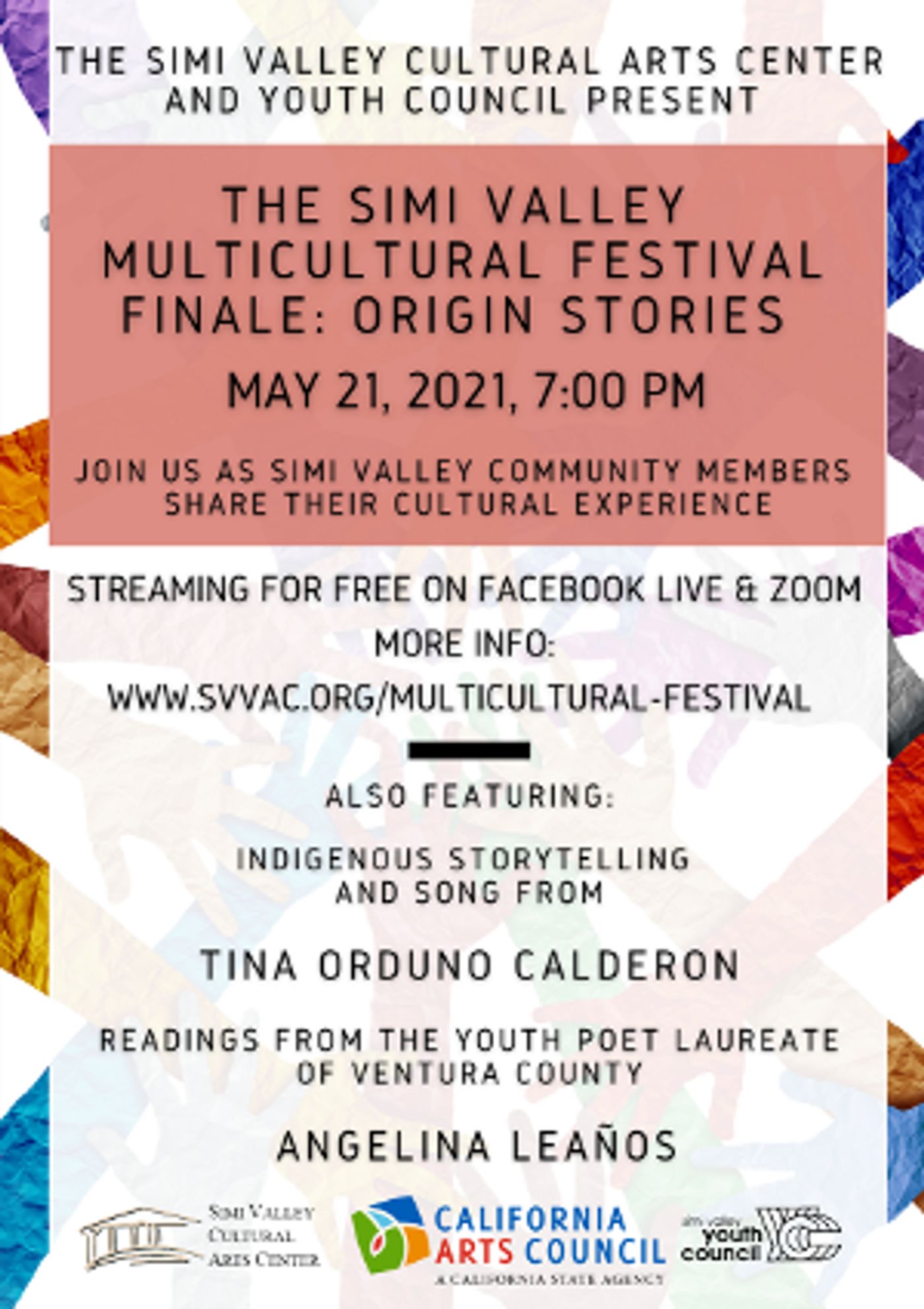 Virtual Multicultural Festival Culminates in Origin Stories Event Featuring Chumash Storyteller and Ventura County Youth Poet Laureat  Image
