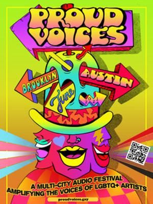 PROUD VOICES Interactive Queer Audio Festival Returns for Pride Month  Image