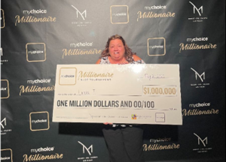 Ohio Player Wins $1 Million During 2021 My Choice Millionaire Slot Tournament At M Resort Spa Casino Image