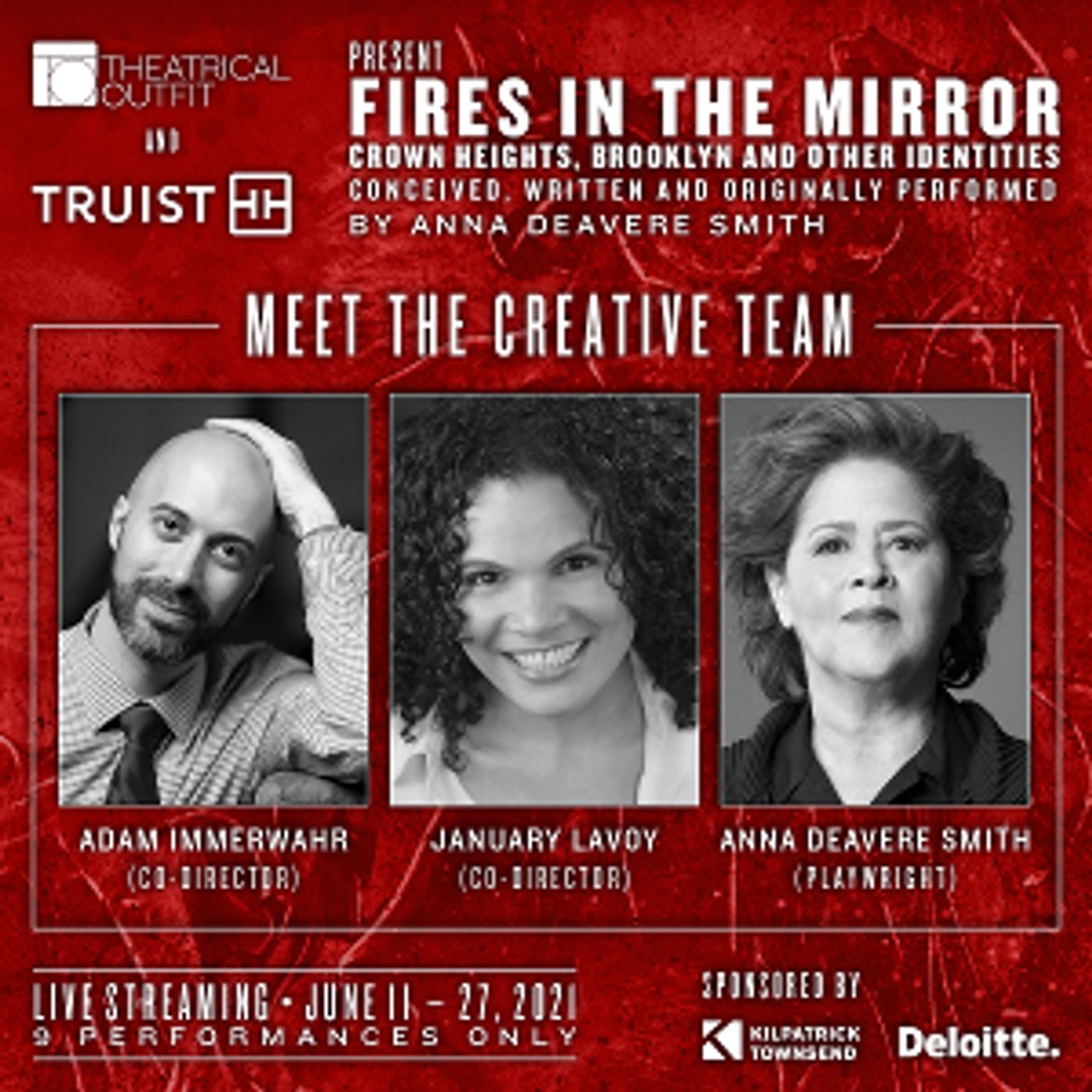 Theatrical Outfit to Present Livestream of FIRES IN THE MIRROR  Image