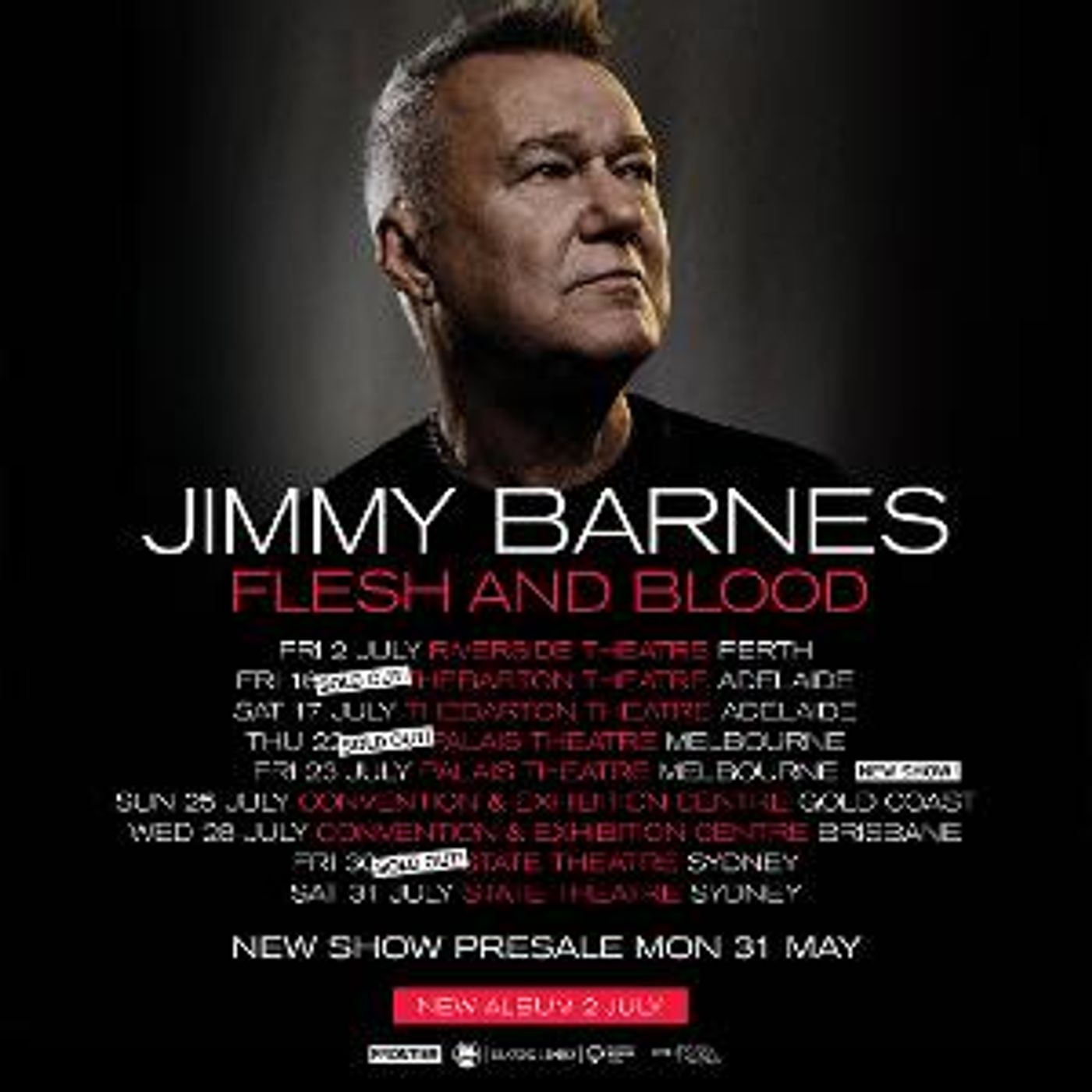 Jimmy Barnes Adds Second And Final Melbourne Show To National Tour  Image