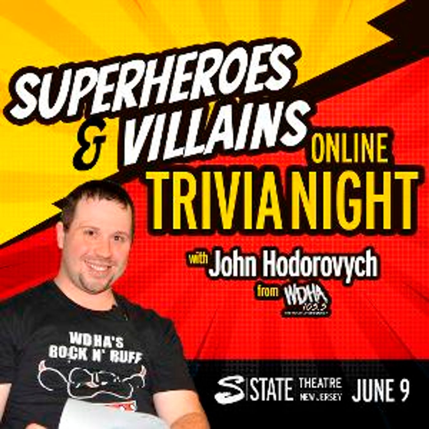 State Theatre New Jersey Presents Superheroes & Villains Trivia  Image