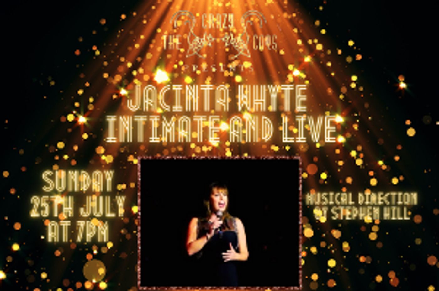 The Crazy Coqs Presents JACINTA WHYTE: INTIMATE AND LIVE  Image