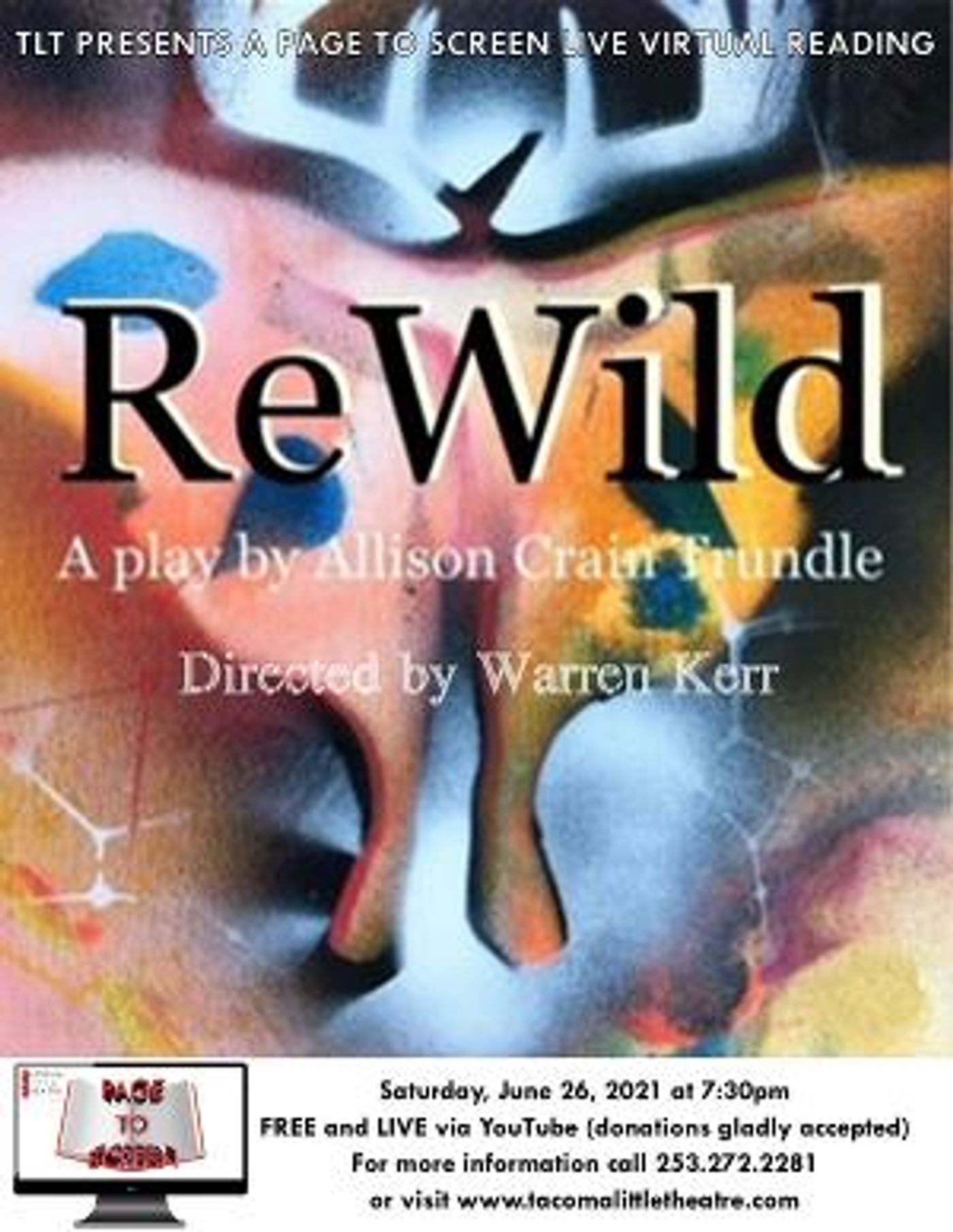 Tacoma Little Theatre PAGE TO SCREEN Presents REWILD  Image