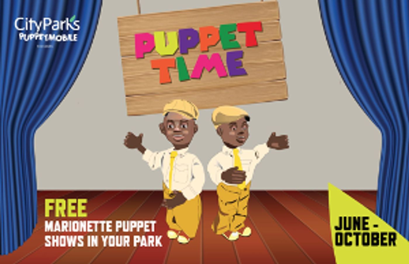 The PuppetMobile Returns! PUPPET TIME and LITTLE RED'S HOOD Will Resume This Summer  Image