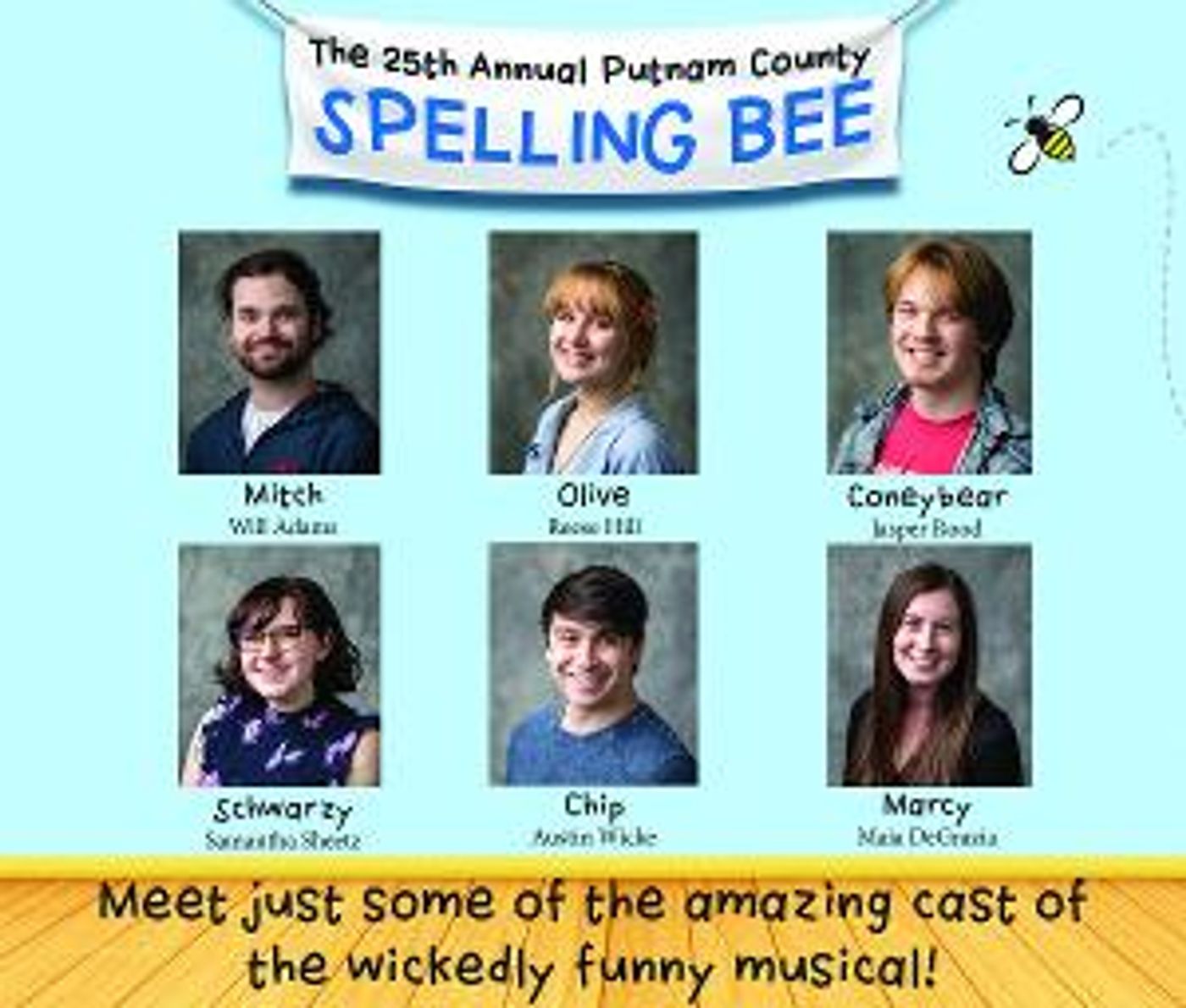 City Circle Returns To Live Performances With THE 25TH ANNUAL PUTNAM COUNTY SPELLING BEE  Image