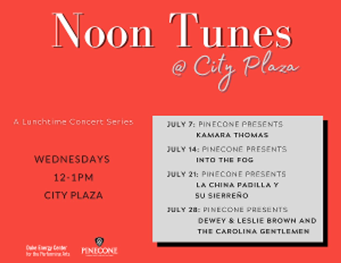 City Plaza Lunchtime Concert Series Continuing Through July  Image