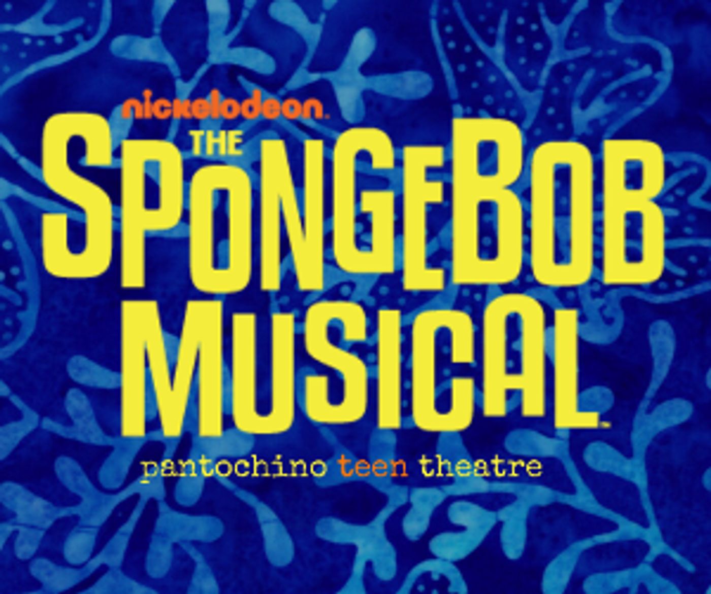 Pantochino Presents THE SPONGEBOB MUSICAL In Fairfield Next Month  Image
