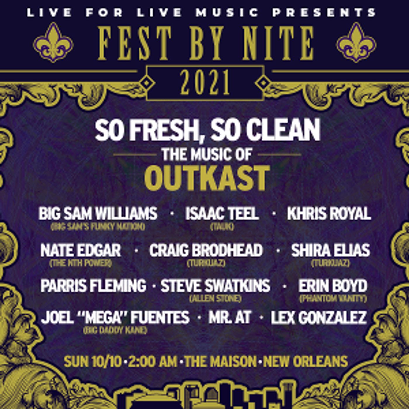 OutKast Tribute Sets NOLA Late-Night Show During Jazz Fest  Image