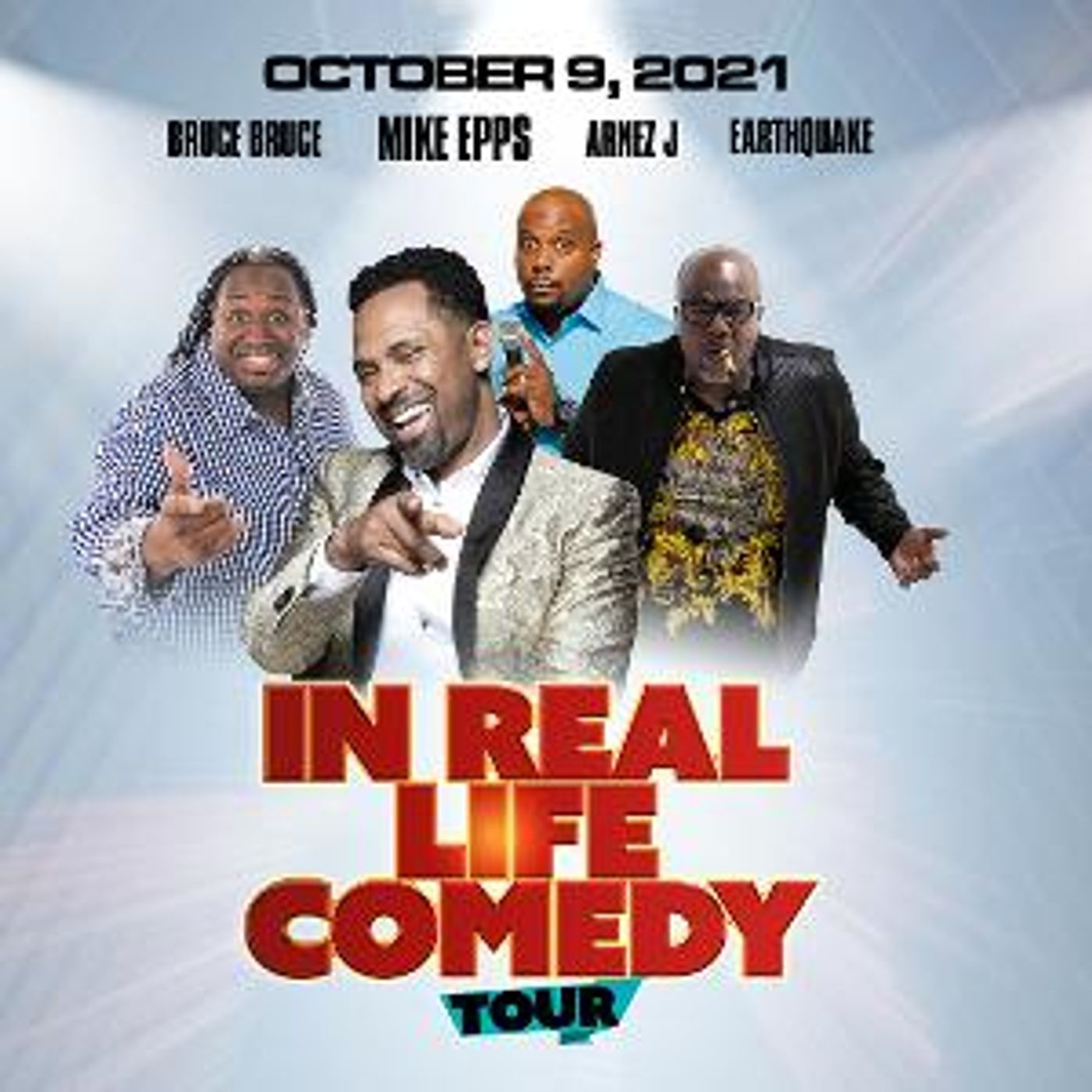 In Real Life Comedy Tour Featuring Mike Epps Will Come To North Charleston Coliseum This Fall  Image