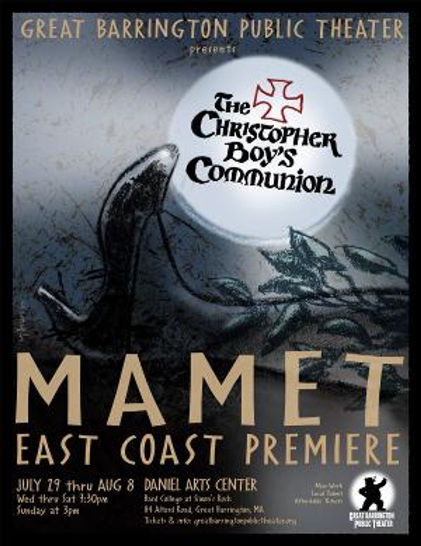 Great Barrington Public Theater Presents David Mamet's THE CHRISTOPHER BOY'S COMMUNION, July 29  Image