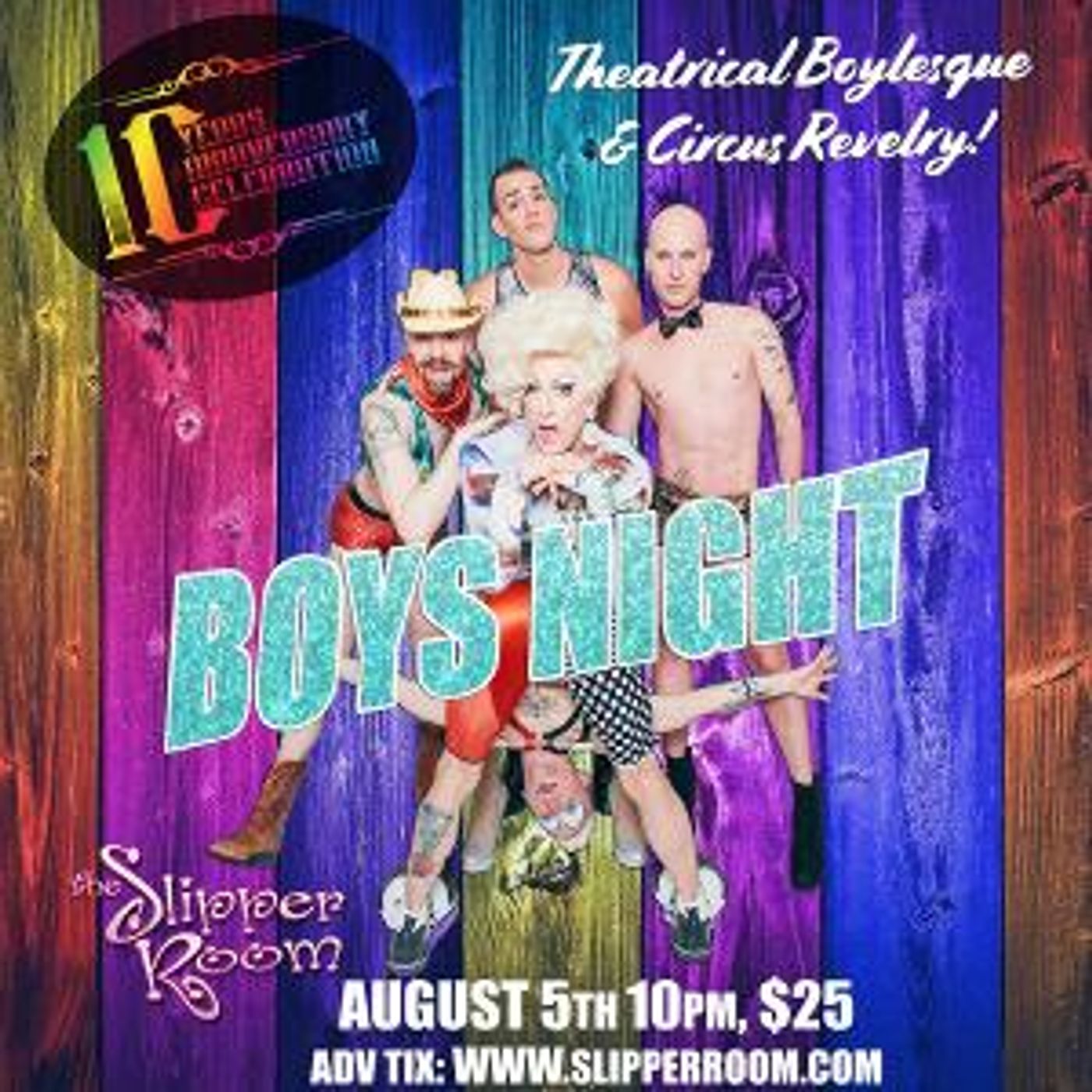 Boys' Night: An All-Male Cirquelesque Revue Celebrates 10 Years Next Month  Image