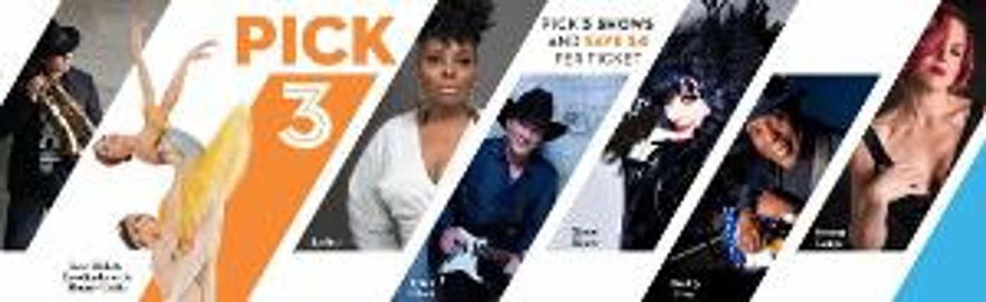 Chandler Center for the Arts PICK 3 Ticket Packages on Sale July 22  Image