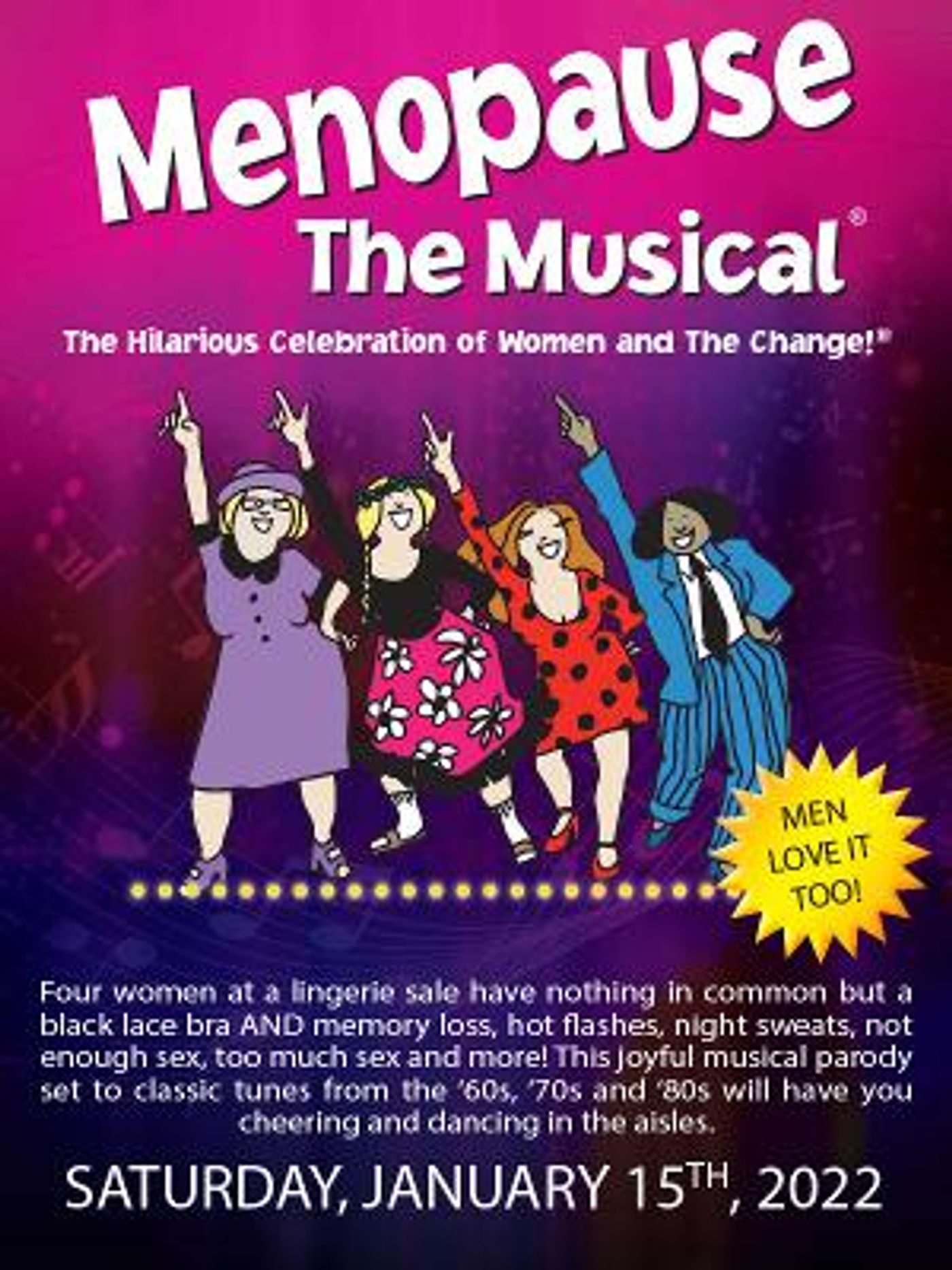 MENOPAUSE THE MUSICAL Will Be Performed at Coral Springs Center For The Arts in January  Image