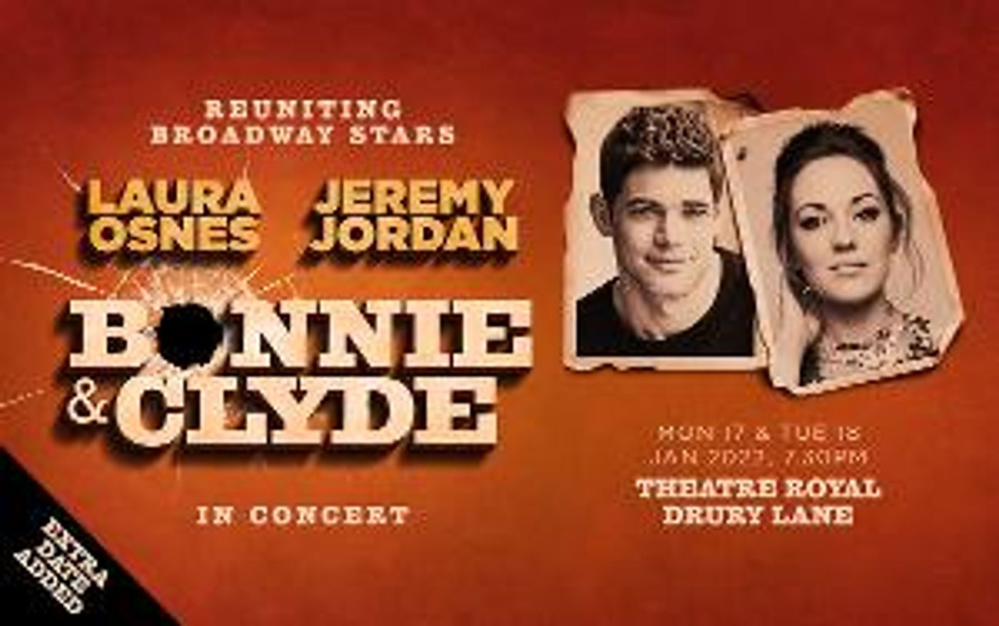 BONNIE AND CLYDE IN CONCERT Starring Jeremy Jordan & Laura Osnes Adds Second Show  Image