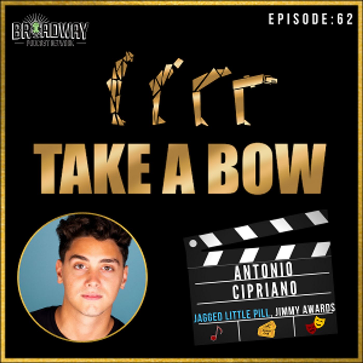 JAGGED LITTLE PILL Star Antonio Cipriano Joins The Latest TAKE A BOW Podcast  Image