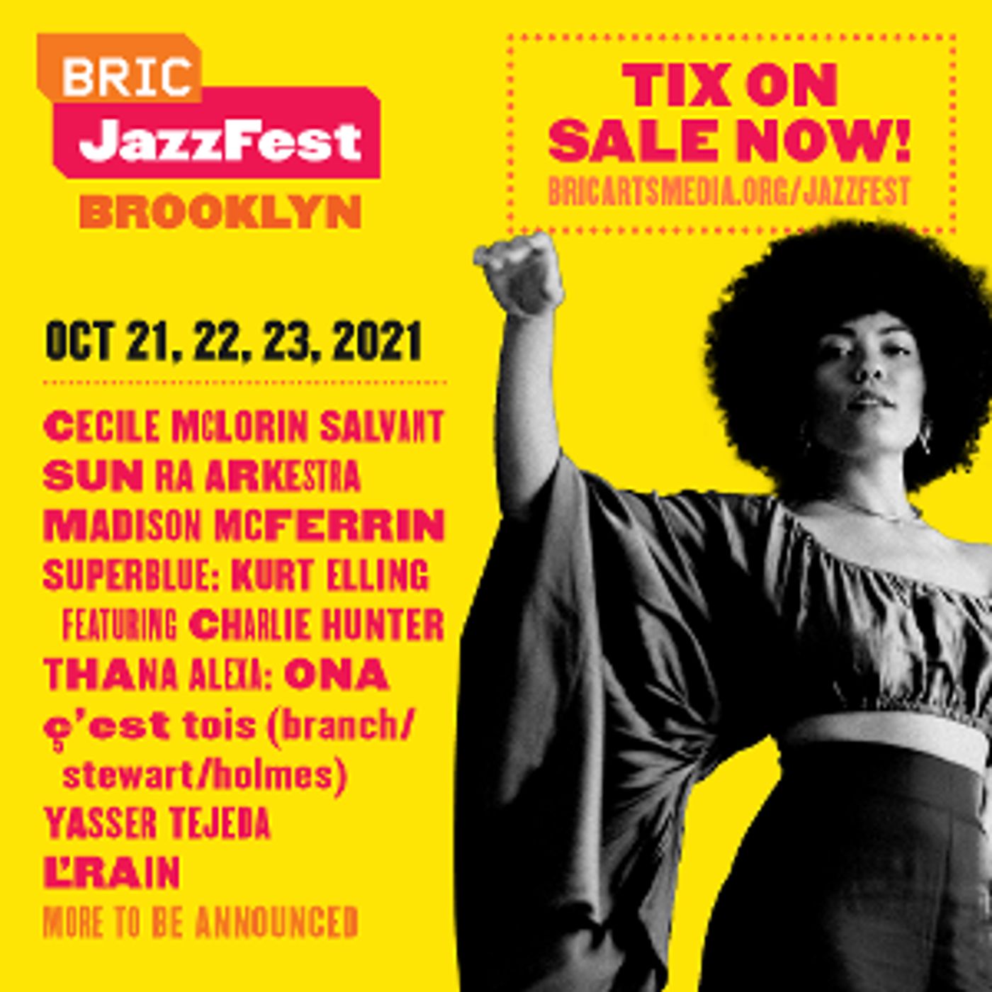 BRIC JAZZFEST to Return October 21-23  Image
