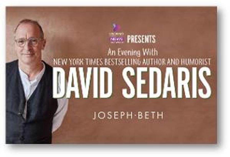Cincinnati Music Hall Announces AN EVENING WITH DAVID SEDARIS Image