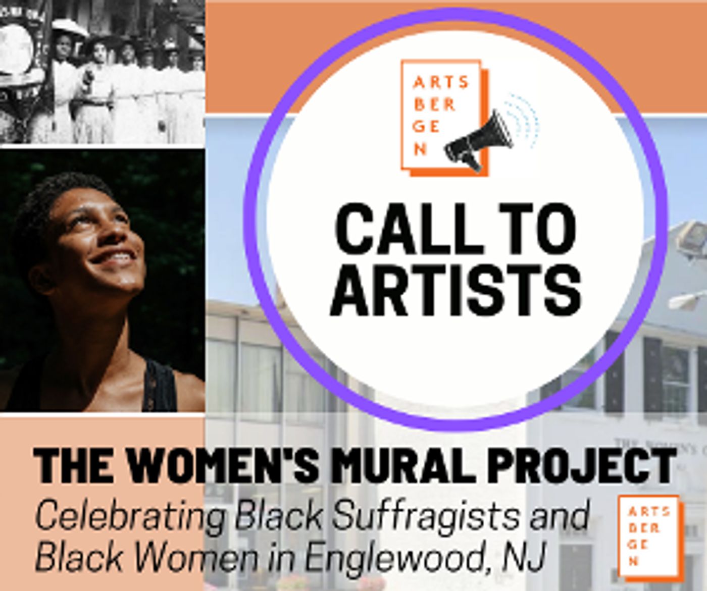 Northern NJ Community Foundation Announces Call For Artists For Women's Mural Project Celebrating Black Suffragists And Black Women  Image