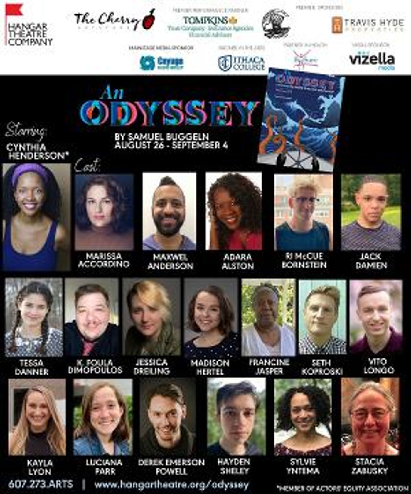 Hangar Theatre and The Cherry Arts Co-Production Of AN ODYSSEY Opens August 27  Image