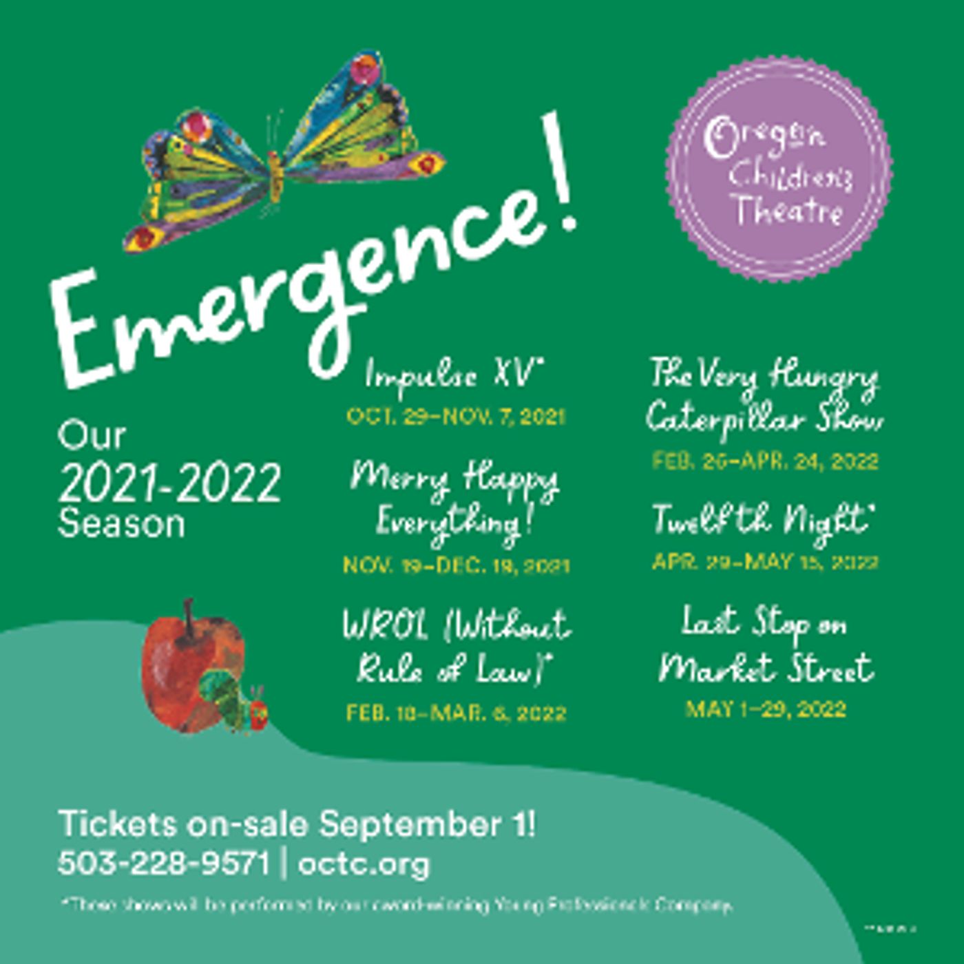 Oregon Children's Theatre Announces 2021-2022 Season  Image