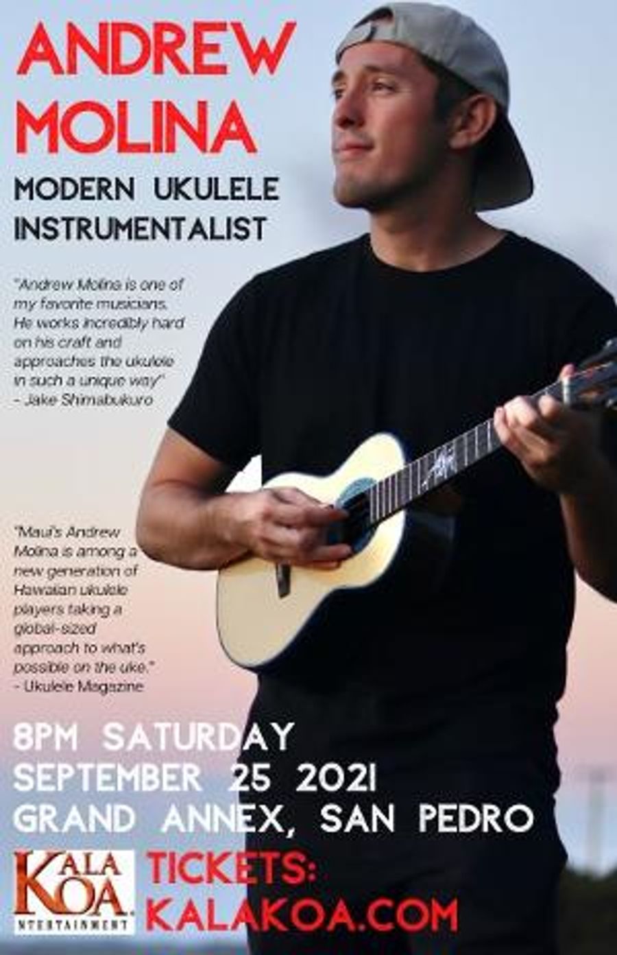 Hawaii's Andrew Molina to Hit the Stage Live in San Pedro Image