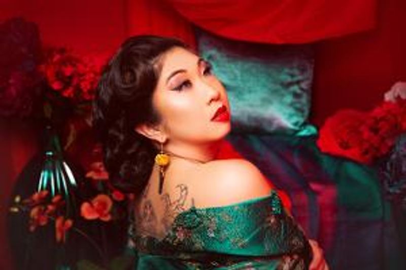 Asian Burlesque Calamity Chang  & Thirsty Girl Present the 9th Annual NEW YORK ASIAN BURLESQUE FESTIVAL Image