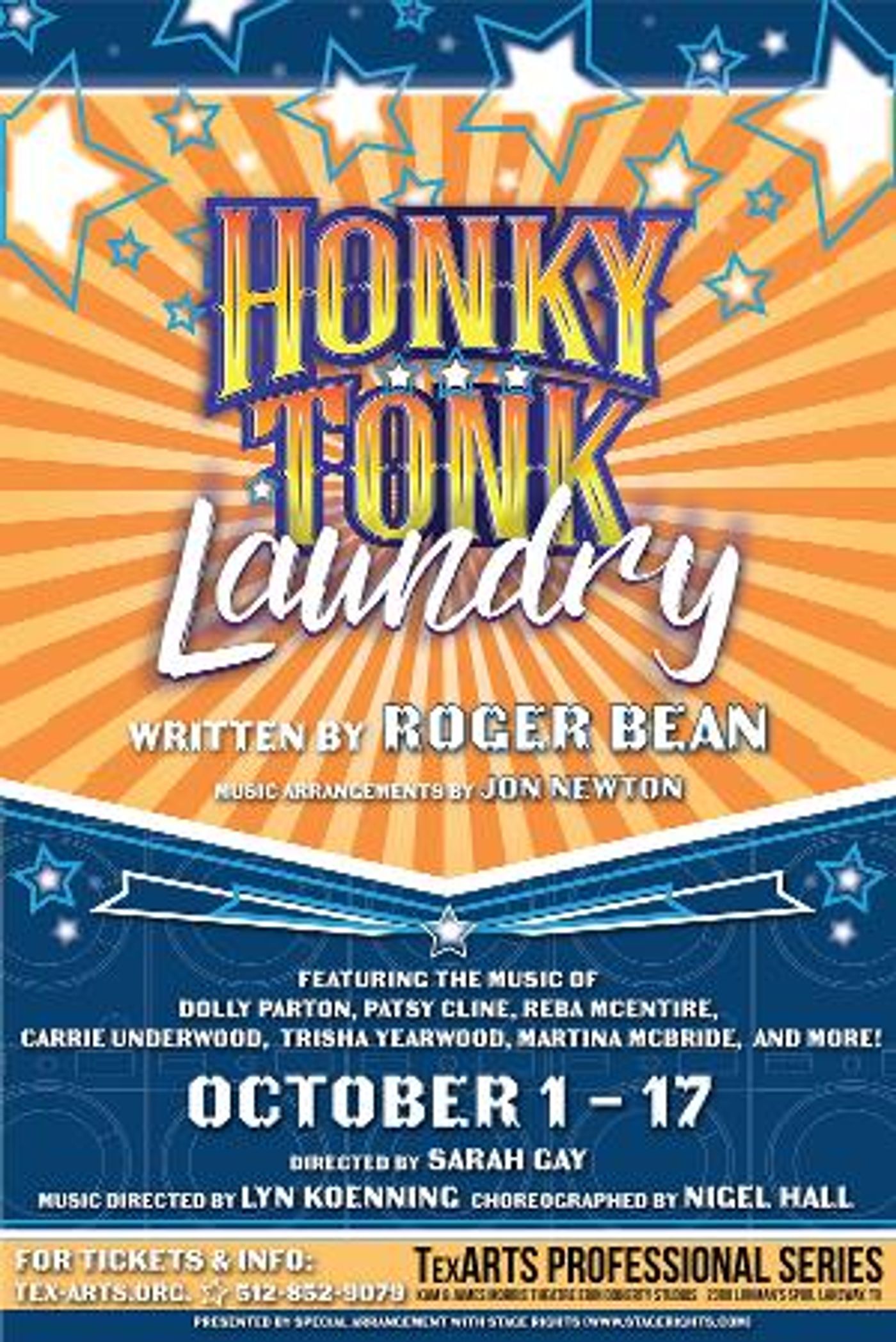 TexARTS Reopens With HONKY TONK LAUNDRY  Image