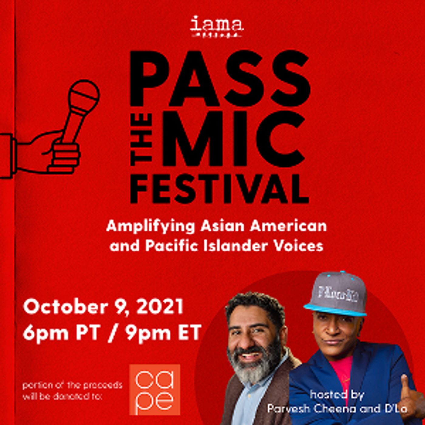 IAMA Amplifies Asian American Voices With Second Annual 'Pass The Mic' Online Festival  Image