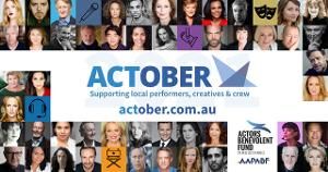 Actors Benevolent Fund Launches ACTOBER, Asking Audiences To Help Rattle Virtual Collection Buckets  Image