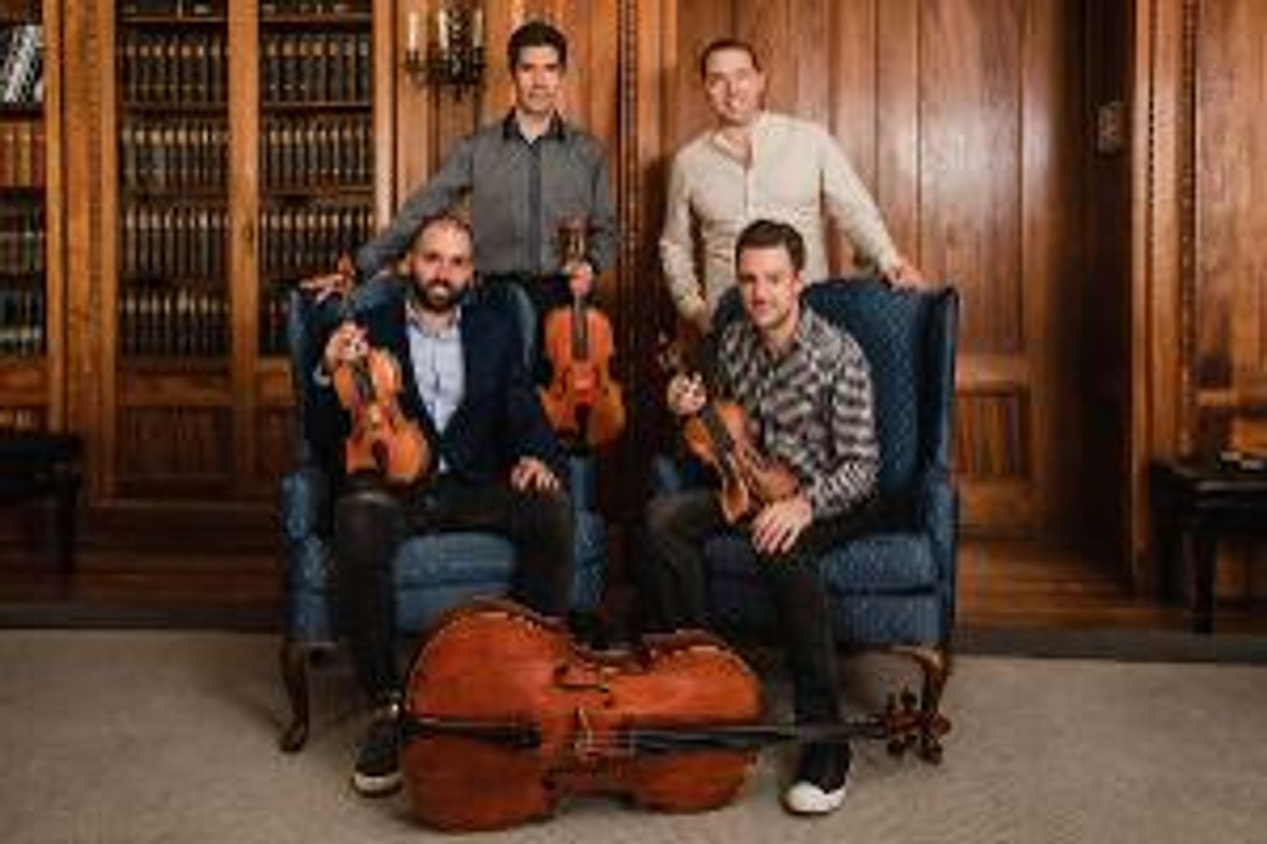 Chamber Music Society Of Detroit Presents Series Debuts Of Escher String Quartet & Terrence Wilson  Image