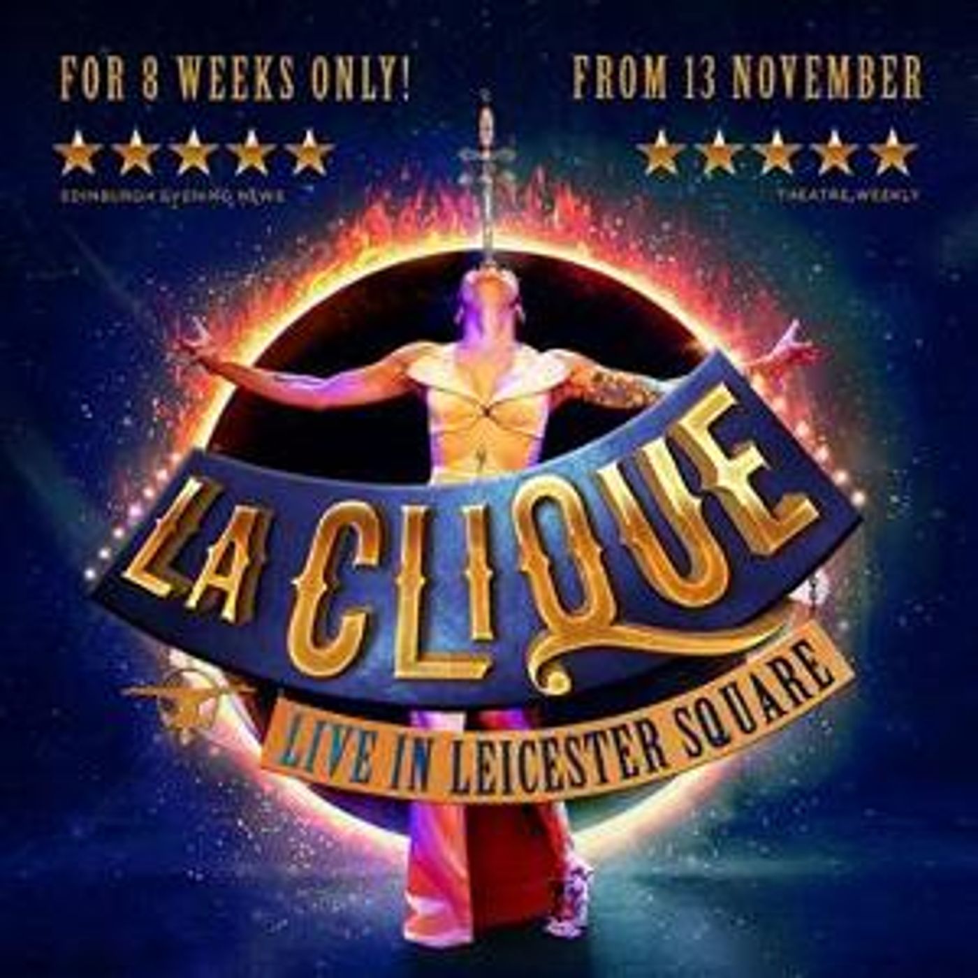 LA CLIQUE Comes to Leicester Square  Image