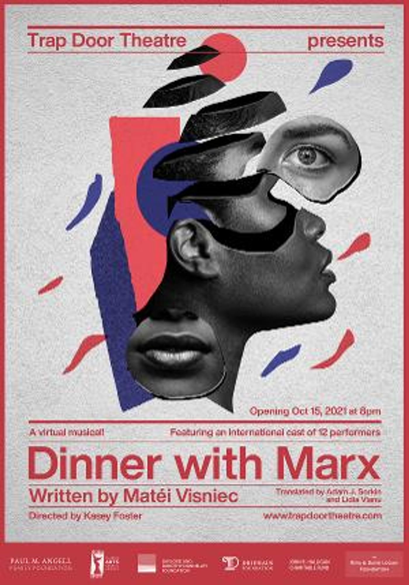Trap Door Theatre Presents DINNER WITH MARX  Image