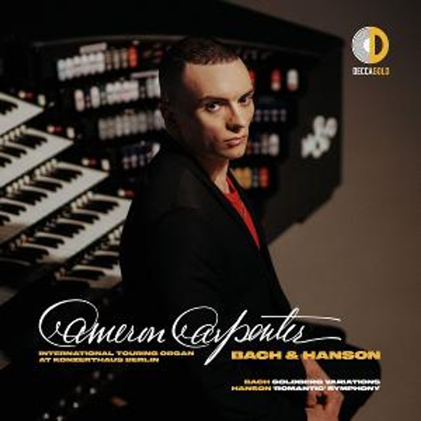 Out Today: Organist Cameron Carpenter Releases Debut Decca Gold Album Of Bach And Hanson  Image