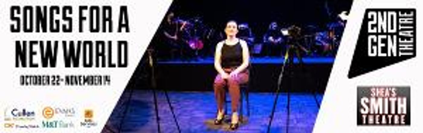 Second Generation Theatre Presents SONGS FOR A NEW WORLD  Image