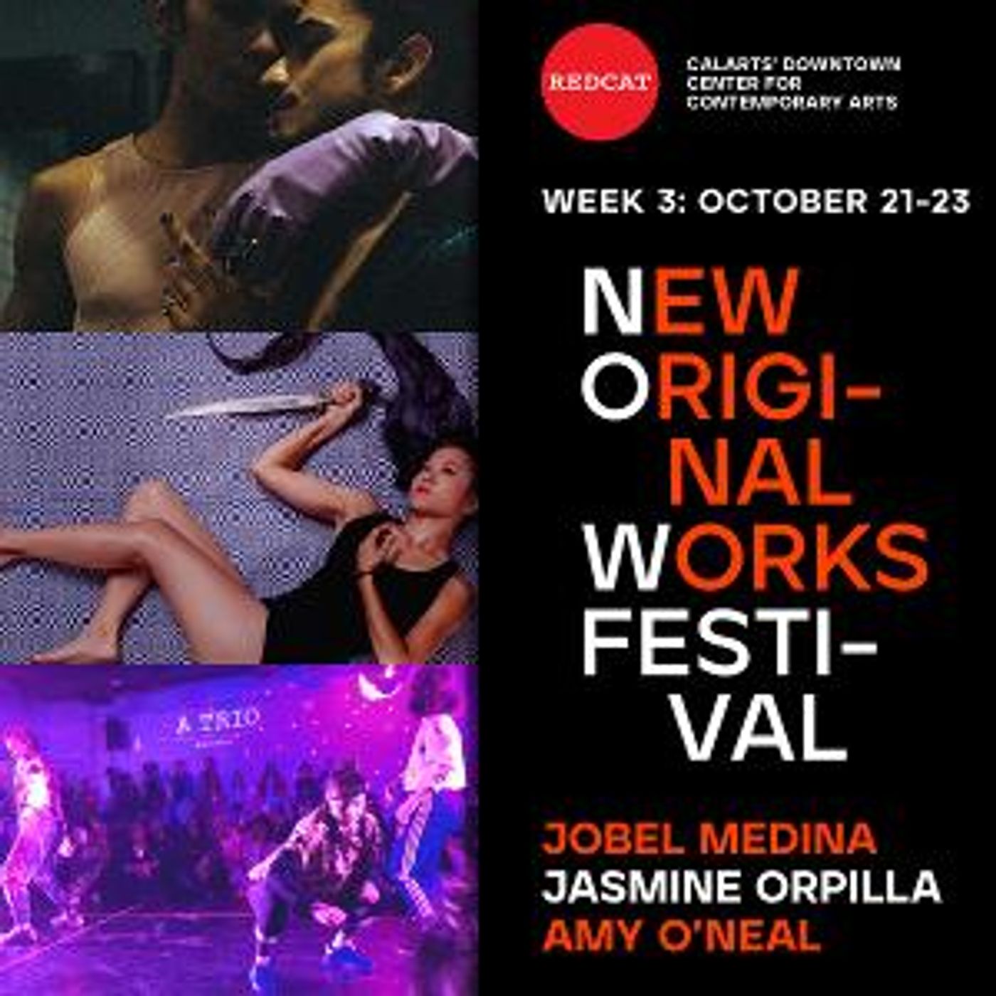 REDCAT Closes Out The 18th Annual New Original Works Festival October 21-23  Image