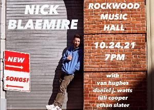 Nick Blaemire and Friends Will Play Rockwood Music Hall This Weekend  Image