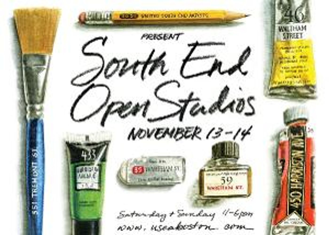More Than 200 Artists To Take Part In United South End Artists' Annual South End Open Studios November 13 + 14  Image